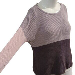 [Garage] 3 Tone Sweater - Size M